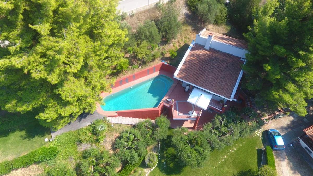 Villa Asterios Paliouri Buitenkant foto