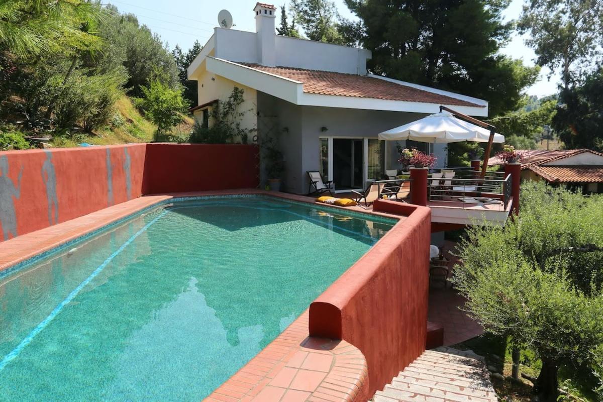 Villa Asterios Paliouri Buitenkant foto