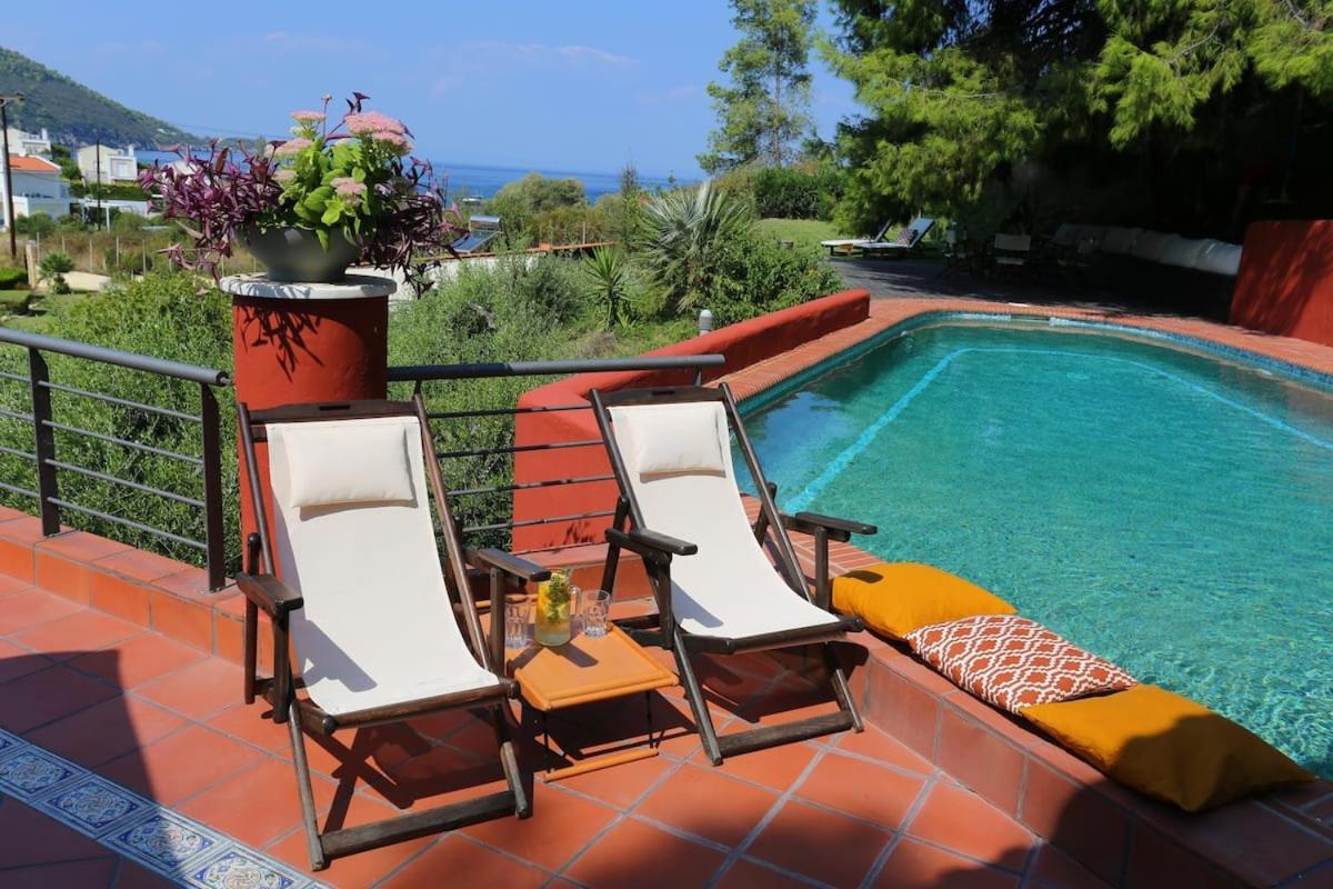 Villa Asterios Paliouri Buitenkant foto